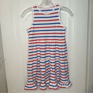 Crewcuts Kids Dress with Red, Blue, and White Stripes 4th of July